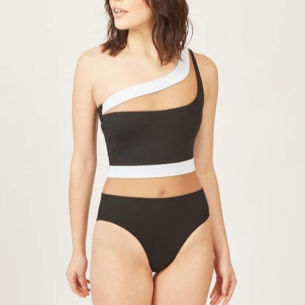 Nomads Coast One Piece Swimsuit Women's Size M Black Beach Pool Summer NWOT